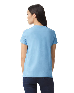 Women's 3X-Large Light Blue Gildan 2000L 