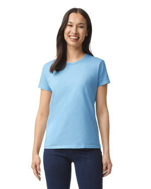 Women's 3X-Large Light Blue Gildan 2000L 