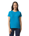 Women's 3X-Large Sapphire Gildan 2000L 