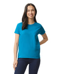 Women's 3X-Large Sapphire Gildan 2000L 