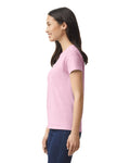 Women's 3X-Large Light Pink Gildan 2000L 