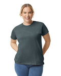 Women's 3X-Large Dark Heather Gildan 2000L 