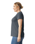 Women's 3X-Large Dark Heather Gildan 2000L 