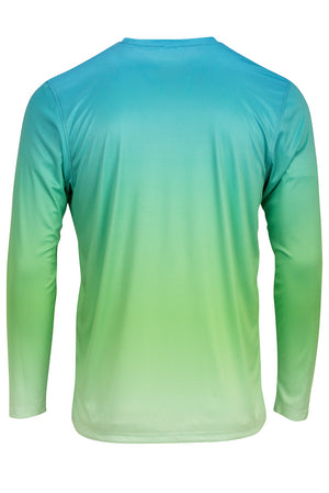 X-Large Aqua Blue/Light Lime Paragon 225 