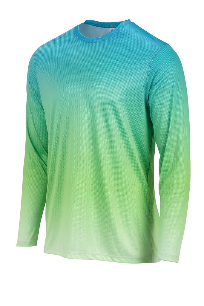 X-Large Aqua Blue/Light Lime Paragon 225 