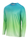 X-Large Aqua Blue/Light Lime Paragon 225 