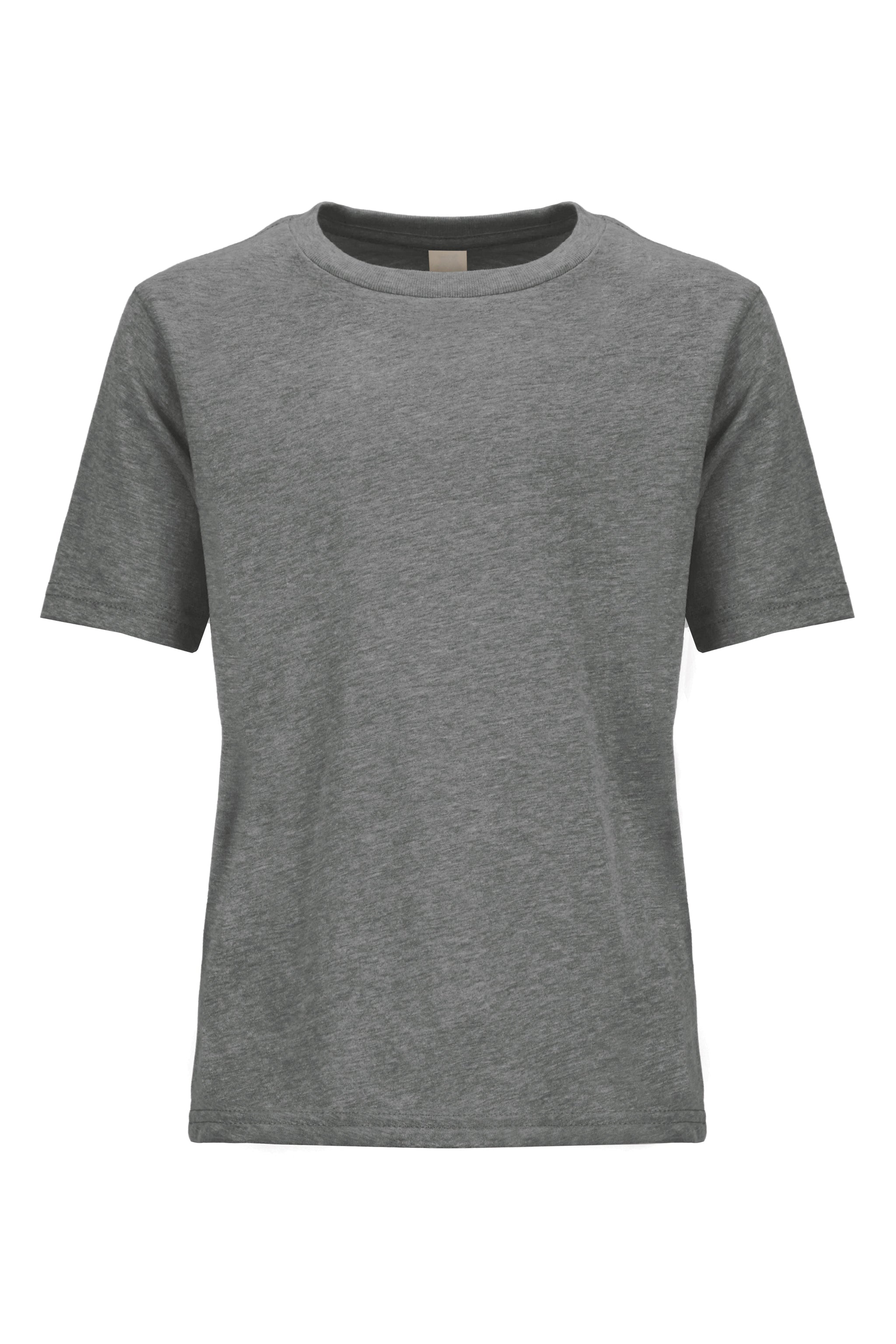 Next Level Youth CVC T-Shirt (Heather Dark Gray) – Wholesale
