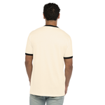 3X-Large Natural/Black Next Level 3604 