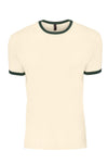 3X-Large Natural/Forest Green Next Level 3604 