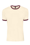 3X-Large Natural/Maroon Next Level 3604 