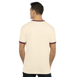 3X-Large Natural/Maroon Next Level 3604 