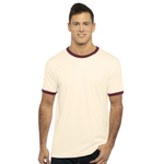 3X-Large Natural/Maroon Next Level 3604 