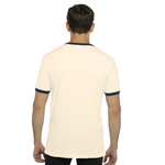 3X-Large Natural/Midnight Navy Next Level 3604 