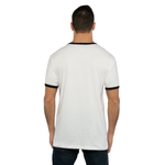 3X-Large White/Black Next Level 3604 