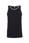 2X-Large Black/Heather Gray Next Level 3633 