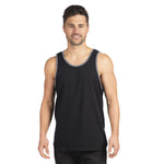 2X-Large Black/Heather Gray Next Level 3633 