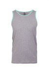 2X-Large Heather Gray/Cancun Next Level 3633 