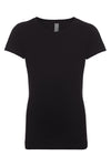 Girls X-Large Black Next Level 3710