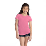 Girls X-Large Hot Pink Next Level 3710