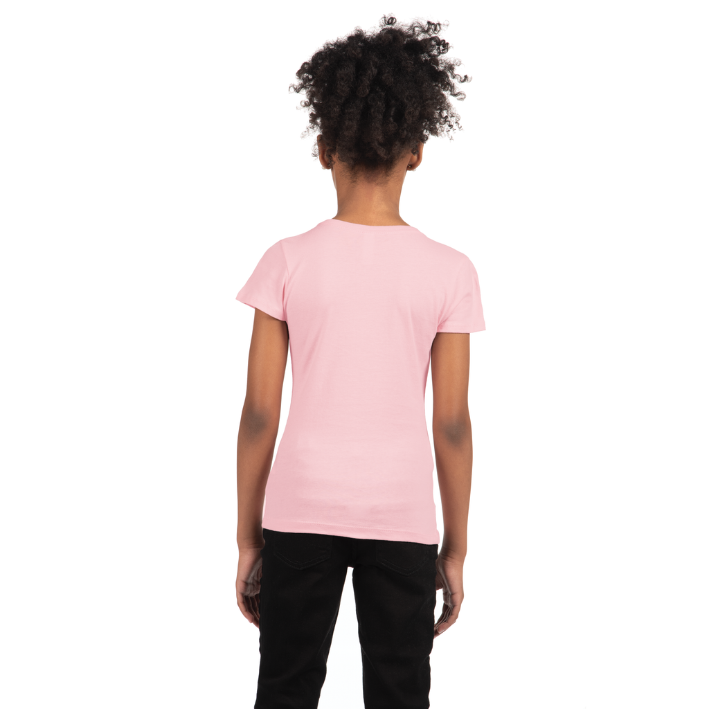 Youth X-Large Light Pink Next Level 3710 