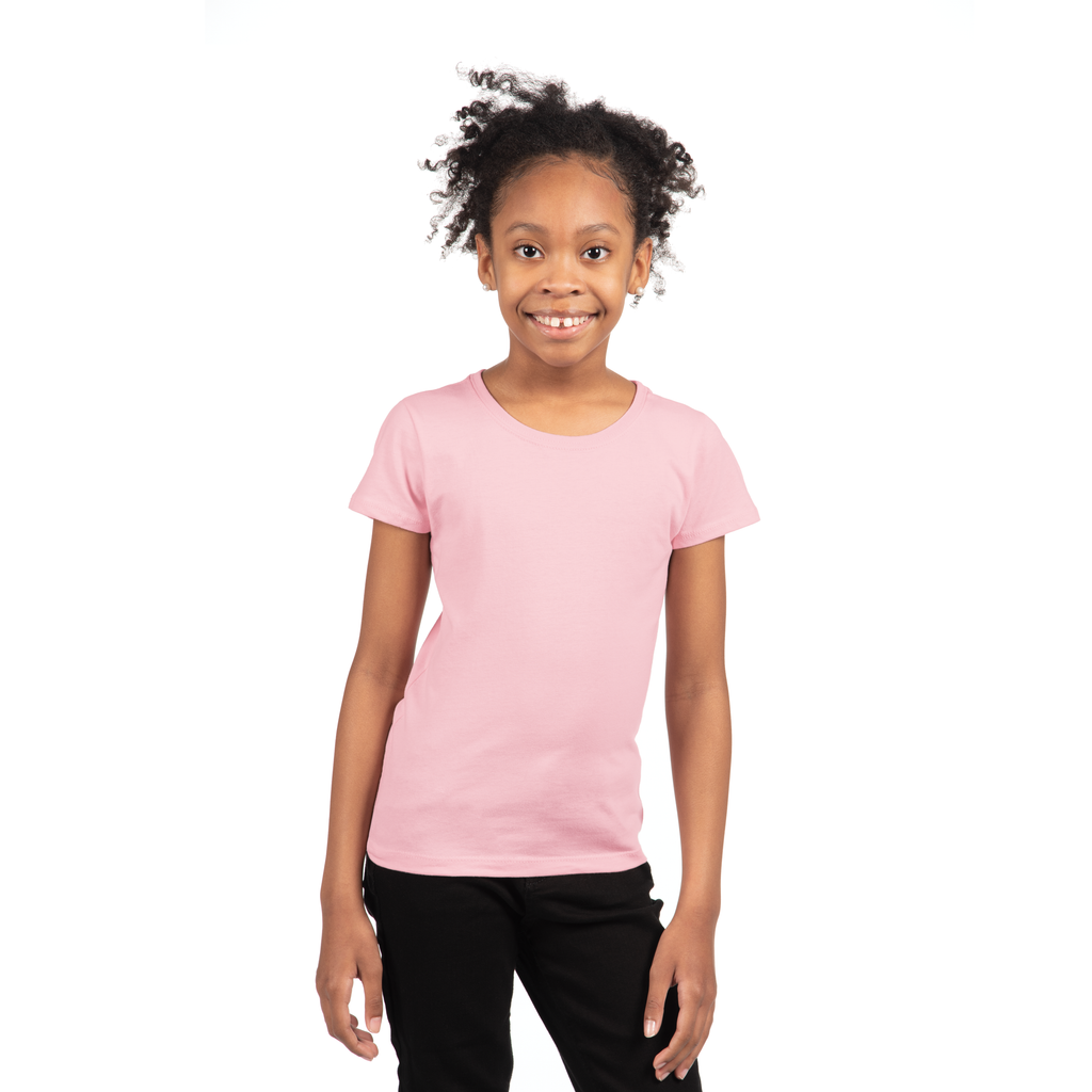 Youth X-Large Light Pink Next Level 3710 