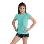 Girls X-Large Tahiti Blue Next Level 3710