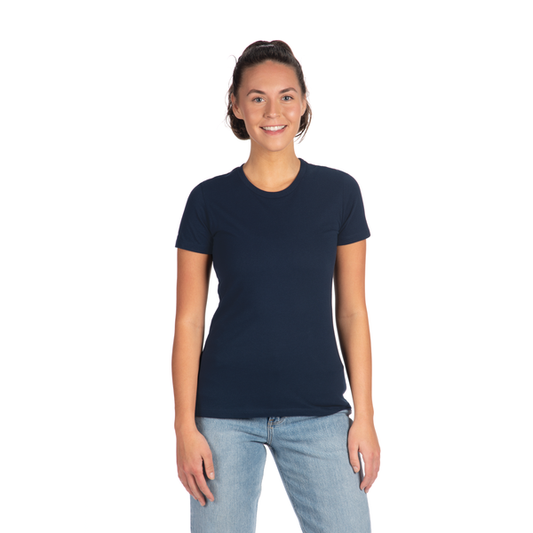 Next Level Women's Cotton T-Shirt (Midnight Navy