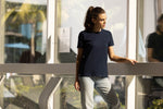 Women's 3X-Large Midnight Navy Next Level 3910 