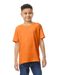 Youth X-Large Safety Orange Gildan 5000B 