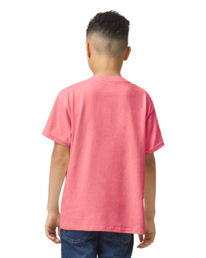 Youth X-Large Coral Silk Gildan 5000B 