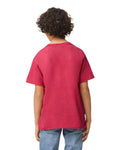 Youth X-Large Heather Red Gildan 5000B 