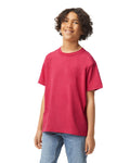 Youth X-Large Heather Red Gildan 5000B 