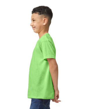 Youth X-Large Neon Green Gildan 5000B 