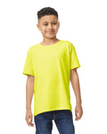 Youth X-Large Safety Green Gildan 5000B