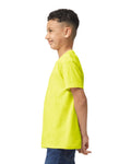 Youth X-Large Safety Green Gildan 5000B