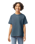 Youth X-Large Heather Navy Gildan 5000B 