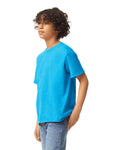 Youth X-Large Heather Sapphire Gildan 5000B 