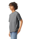Youth X-Large Graphite Heather Gildan 5000B 