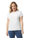 Women's 3X-Large White Gildan 5000L 