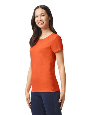 Women's 3X-Large Orange Gildan 5000L 