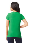 Women's 3X-Large Irish Green Gildan 5000L 