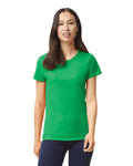 Women's 3X-Large Irish Green Gildan 5000L 