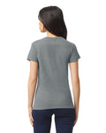 Women's 3X-Large Graphite Htr Gildan 5000L 