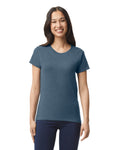 Women's 3X-Large Heather Navy Gildan 5000L 