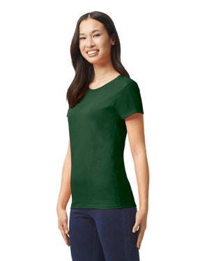 Women's 3X-Large Forest Green Gildan 5000L 