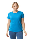 Women's 3X-Large Heather Sapphire Gildan 5000L 
