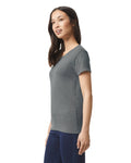 Women's 3X-Large Graphite Heather Gildan 5000L 