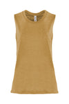 Women's 2X-Large Antique Gold Next Level 5013 