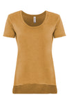 Women's 2X-Large Antique Gold Next Level 5030 