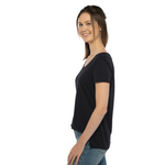 Women's 2X-Large Black Next Level 5030 